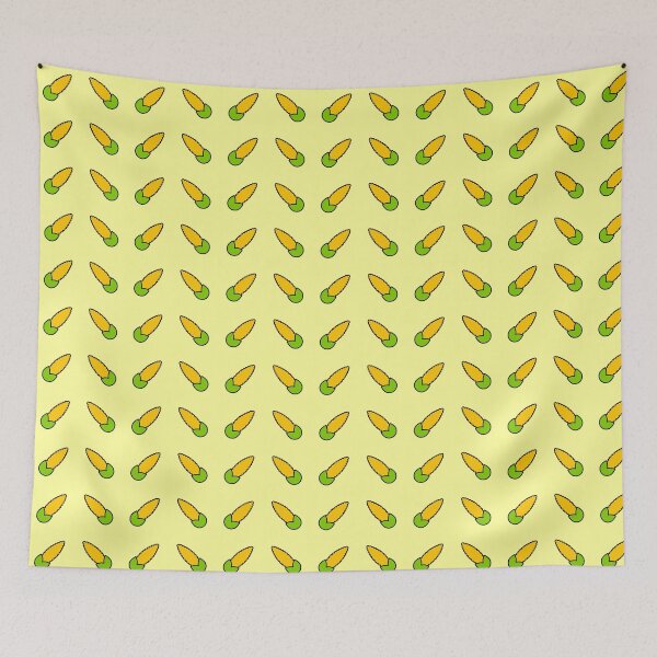 Item preview, Marge Kitchen Corn on the Cob Curtains designed and sold by Draculaura2009.