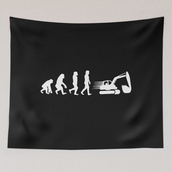 Item preview, Evolation Excavator / Digger / Mining designed and sold by Tee Hub.