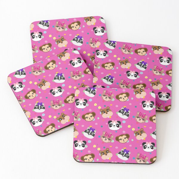 Item preview, Whimsical Charm: Adorable Cartoon Animals in Playful Style designed and sold by DarlingsTees.