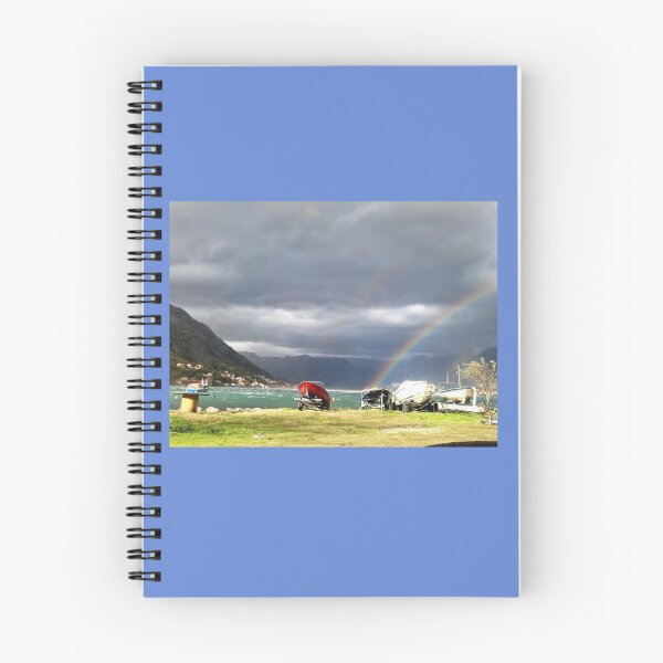 Item preview, Stormy Rainbow over Kotor Bay designed and sold by SlothQueenCo.