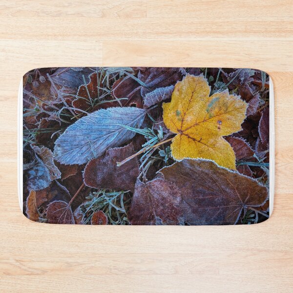 Item preview, Native Woodland Frosty Autumn Leaves Scotland. designed and sold by PhotosEcosse.