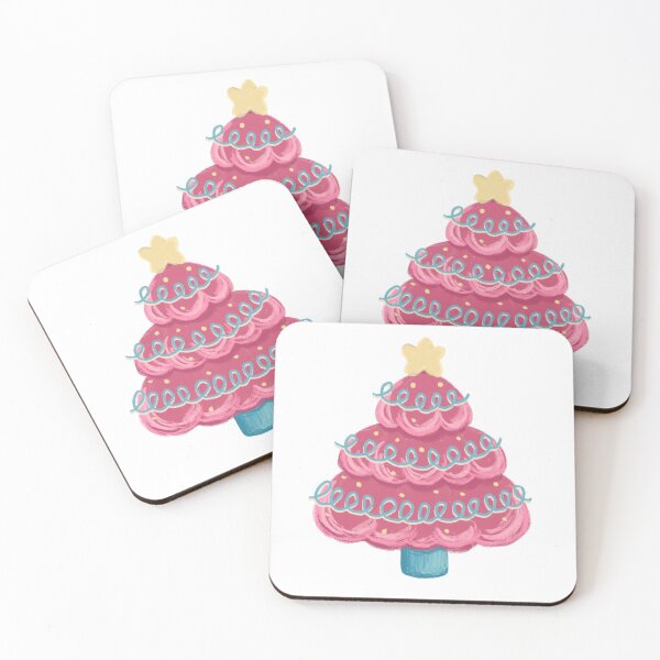 Item preview, Christmas tree pink aesthetic  designed and sold by ForestWitchShop.