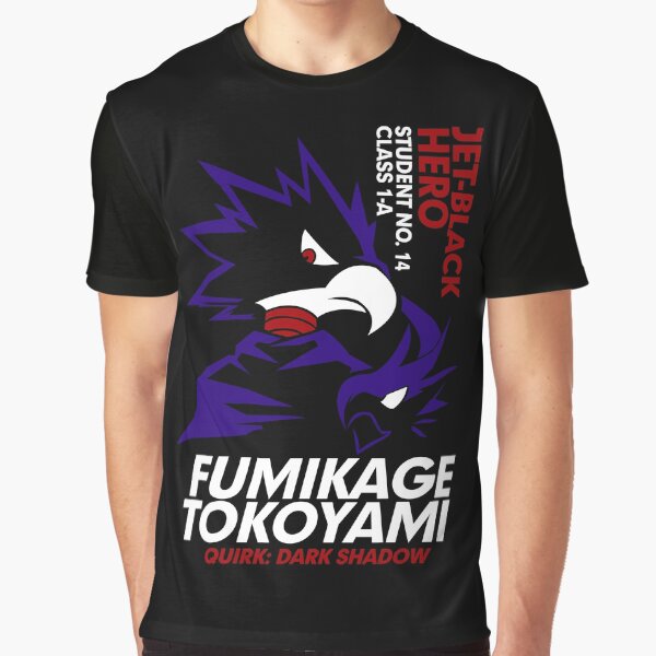 Boku No Hero Academia - Fumikage Tokoyami Graphic T-Shirt