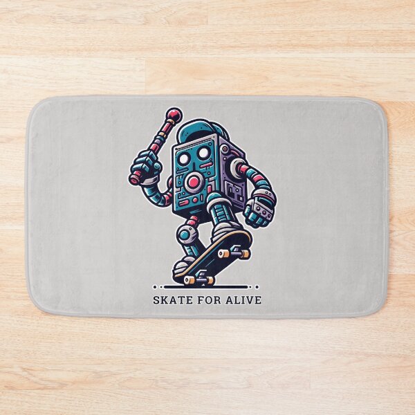 Item preview, Skateboarding Robot - Retro Tech Series designed and sold by Drextor.