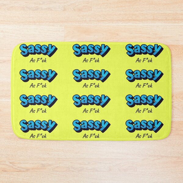 Item preview, Light Blue SASSY AF Logo designed and sold by GenXaf.