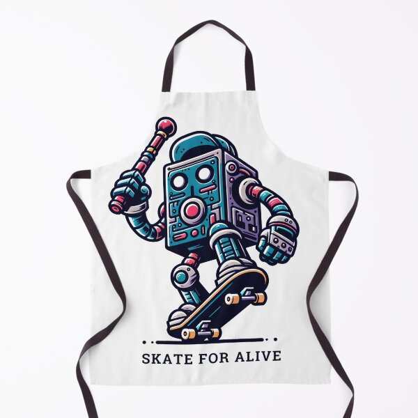 Item preview, Robot de skate - Serie Retro Tech designed and sold by Drextor.