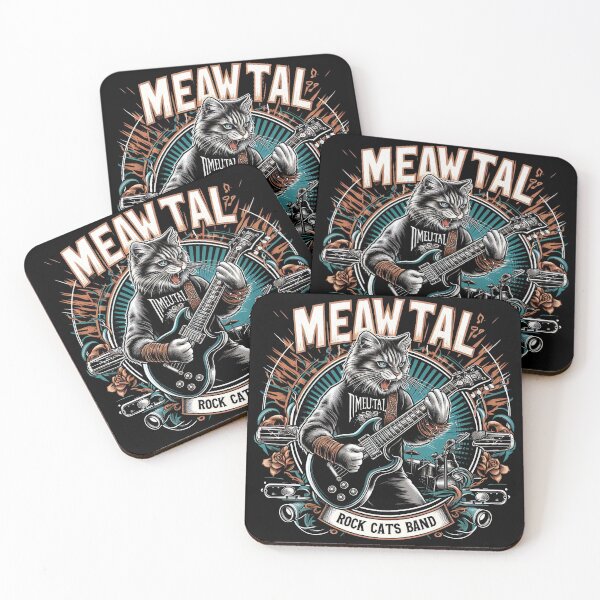 Item preview, Heavy Meowtal designed and sold by UnrealQuake.