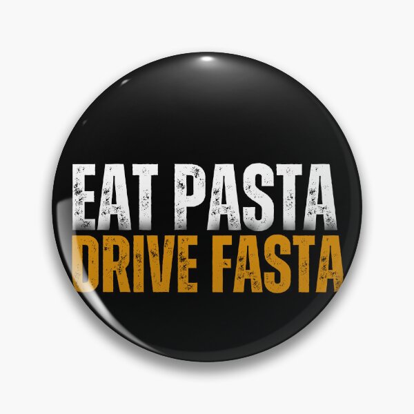 Item preview, Eat pasta DRIVE fasta Racer  designed and sold by CyberArtistOne.