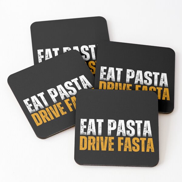 Item preview, Eat pasta DRIVE fasta Racer  designed and sold by CyberArtistOne.