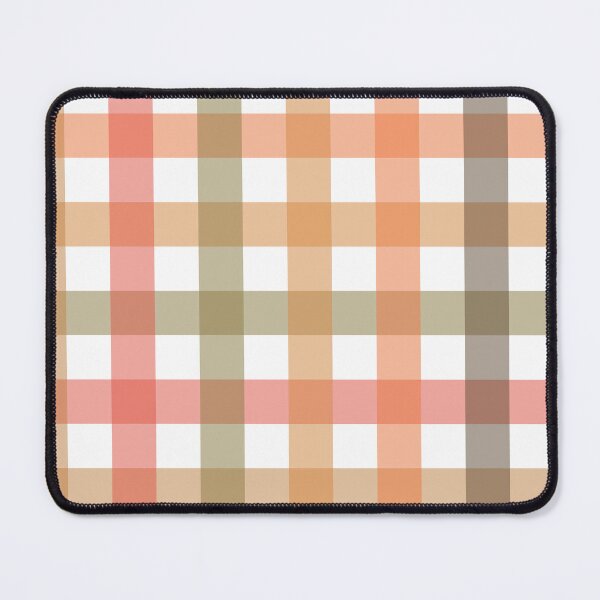 Item preview, Gingham Pattern - Seamless Check Print - Multicolor Vichy - Brown and Orange designed and sold by AinigrivDoll.