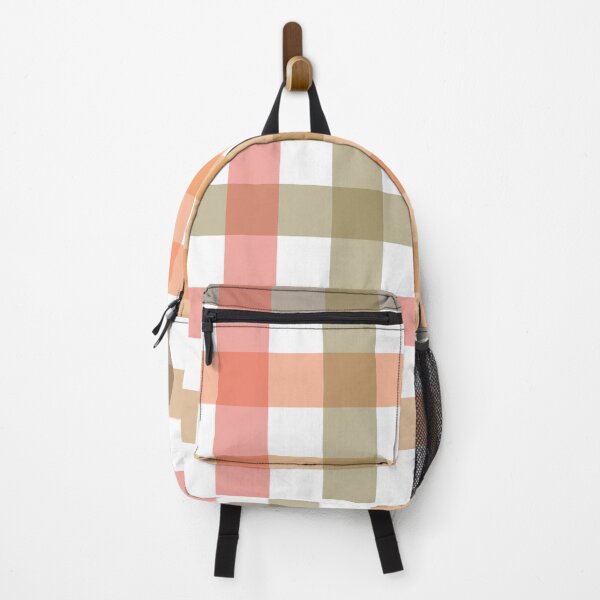 Item preview, Gingham Pattern - Seamless Check Print - Multicolor Vichy - Brown and Orange designed and sold by AinigrivDoll.