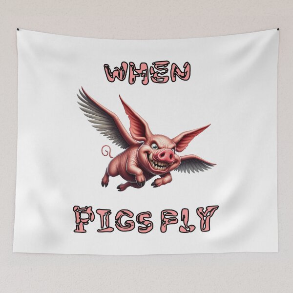 Item preview, When pigs fly designed and sold by ready-made.