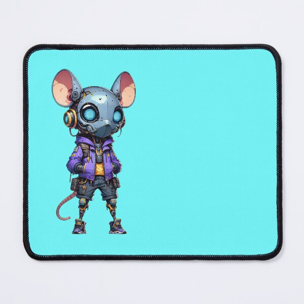 Item preview, Cute Cyberpunk Robot Rat! designed and sold by kukamatsu.