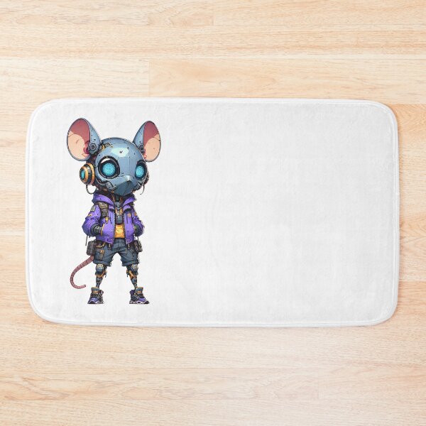 Item preview, Cute Cyberpunk Robot Rat! designed and sold by kukamatsu.