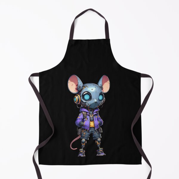 Item preview, Cute Cyberpunk Robot Rat! designed and sold by kukamatsu.