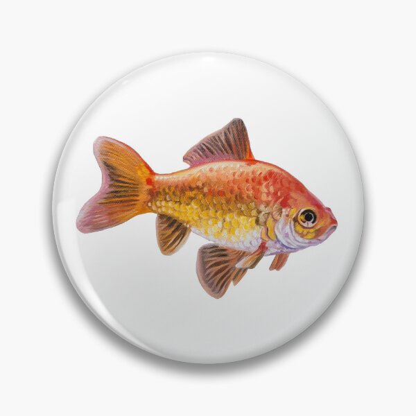 Item preview, Goldfish 3 painting  designed and sold by Emily Bickell.