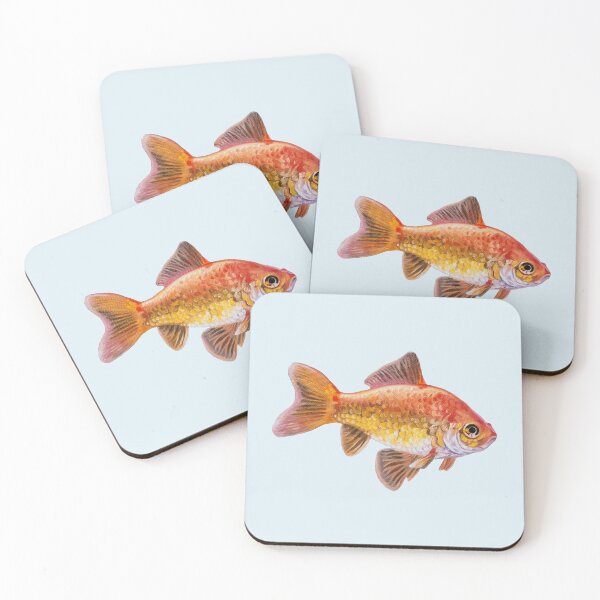 Item preview, Goldfish 3 painting  designed and sold by Emily Bickell.