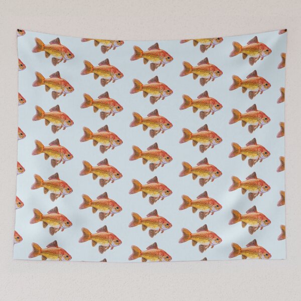 Item preview, Goldfish 3 painting  designed and sold by Emily Bickell.