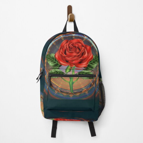 Item preview, Red rose in a water droplet within a diamond. designed and sold by Ewa Stęplewska.