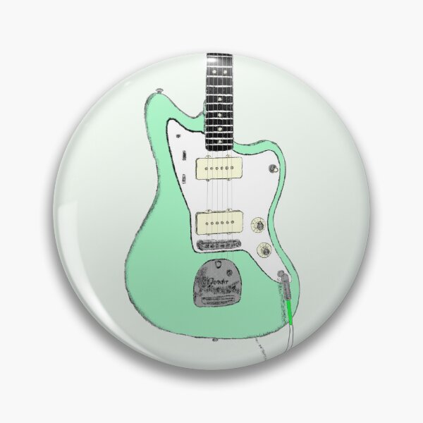 Item preview, Cartoon Jazzmaster designed and sold by TheGlitchSwitch.