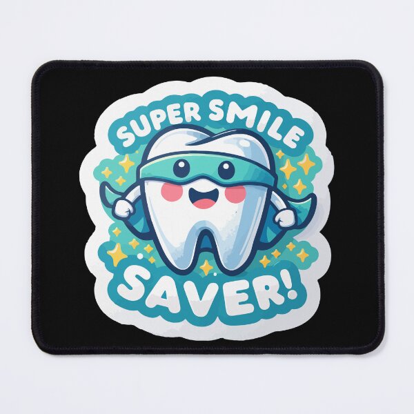 Item preview, Adorable Superhero Tooth designed and sold by ShopiDentistry.