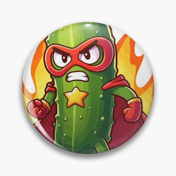 Item preview, Super Hero Pickle designed and sold by Nyktzing.