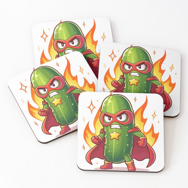 Item preview, Super Hero Pickle designed and sold by Nyktzing.