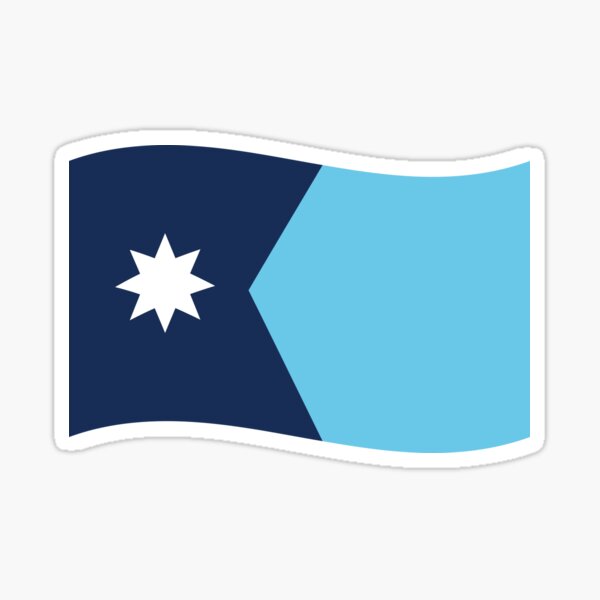 Item preview, New Minnesota State Flag 2024 (Wave) designed and sold by jordan-henry.