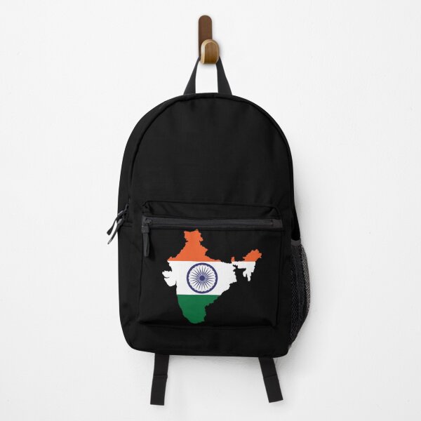 Item preview, Flag Map of India designed and sold by feether-store.