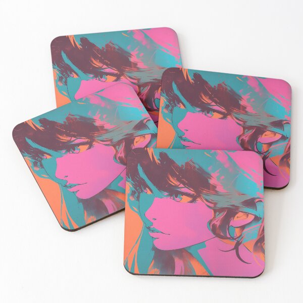 Item preview, Bold Colors girl portrait (2)- Abstract designed and sold by octoboobs.