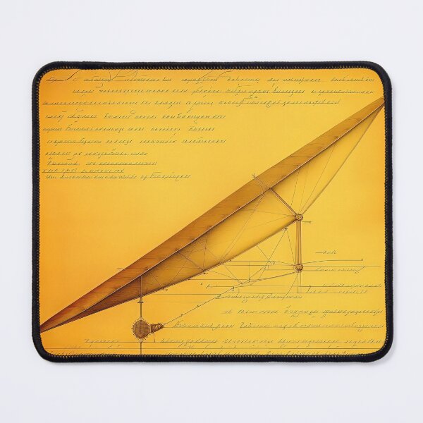 Item preview, Vintage Aircraft Drawing Inspired By Leonardo Da Vinci designed and sold by LanaGustavsson.