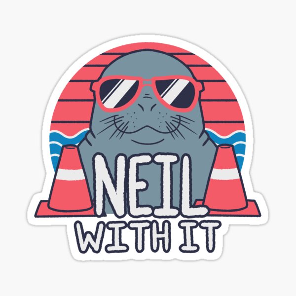 Item preview, Neil the Seal - Deal With It designed and sold by abowersock.