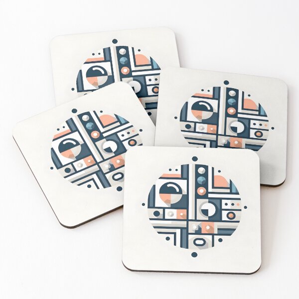 Item preview, "Abstract Harmony: Minimalist Geometric Shapes" designed and sold by APARTAI EU.