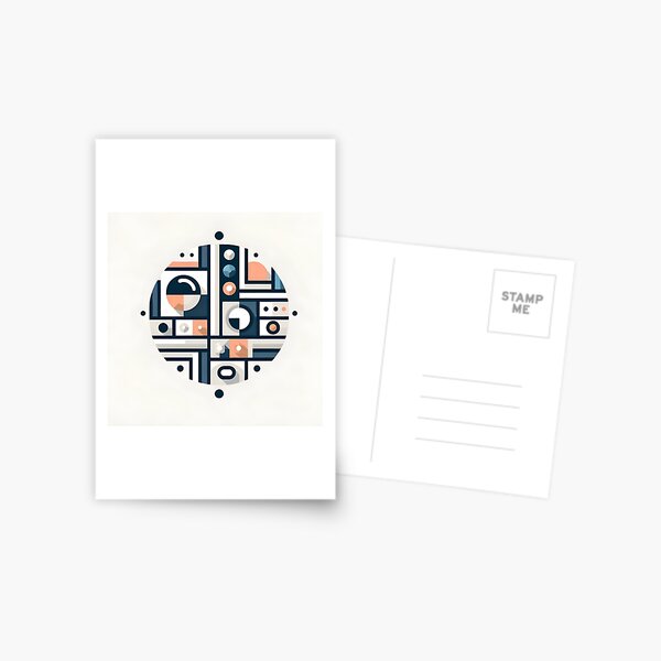 Item preview, "Abstract Harmony: Minimalist Geometric Shapes" designed and sold by APARTAI EU.