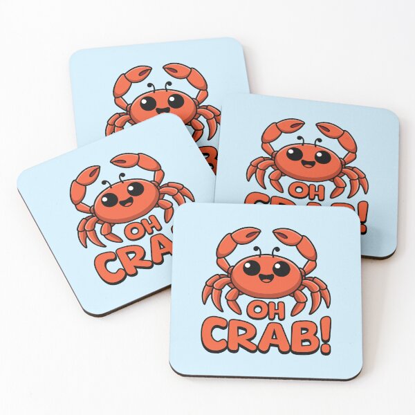 Item preview, Oh Crab! Cute Crab Pun designed and sold by PMCreative.