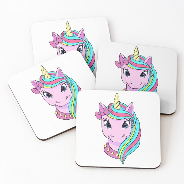 Item preview, Pink Unicorn Portrait designed and sold by Shakira Rivers.