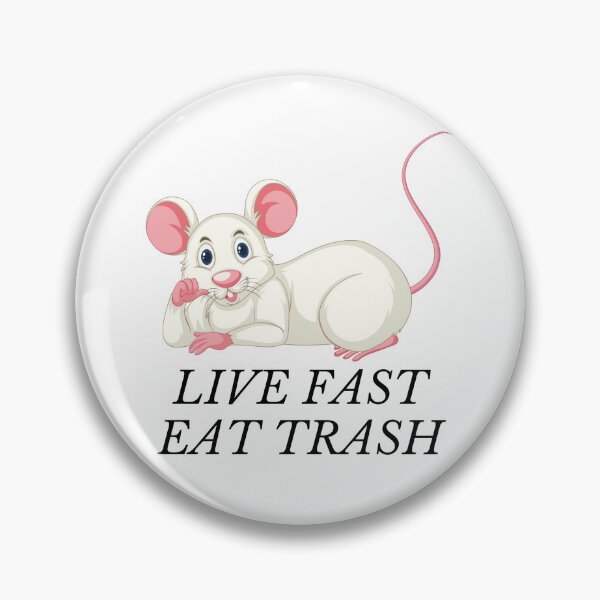 Item preview, vive rápido come basura designed and sold by myshop102.
