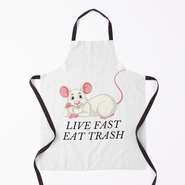 Item preview, live fast eat trash designed and sold by myshop102.