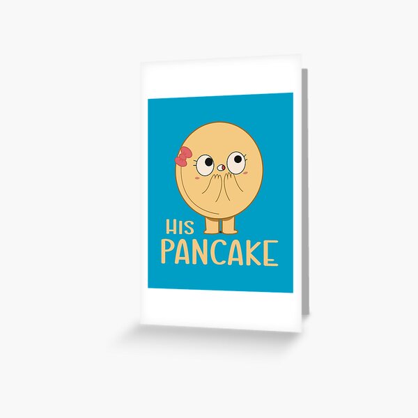 Vista previa del artículo con la obra «His Pancake Parejas divertidas a juego», diseñado y vendido por EnergyMArt.