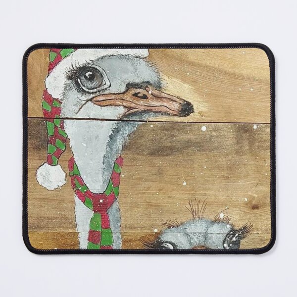 Item preview, Christmas Ostriches designed and sold by Saoart2121.