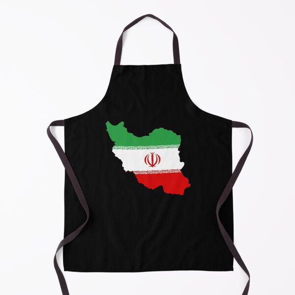 Item preview, Flag Map of Iran designed and sold by feether-store.
