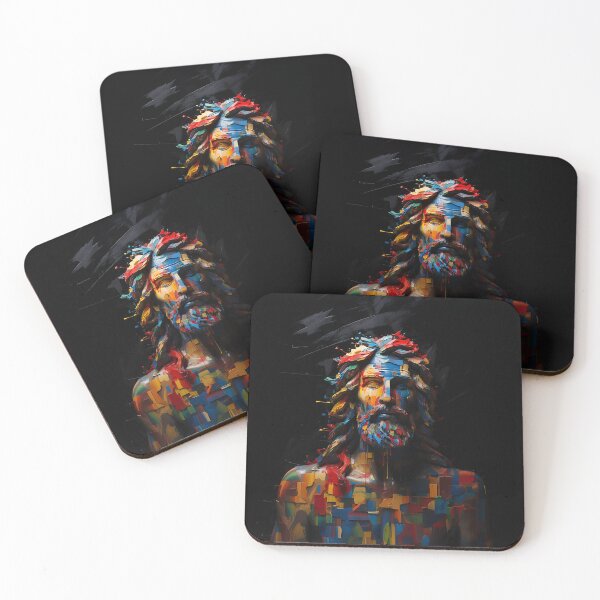 Item preview, Abstract Colorful Man designed and sold by cobblzstudio.