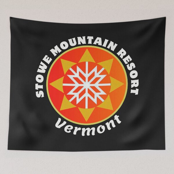 Item preview, Stowe, Vermont. Vit text.  Gift Ideas For The Ski Enthusiast. designed and sold by LindaLG.
