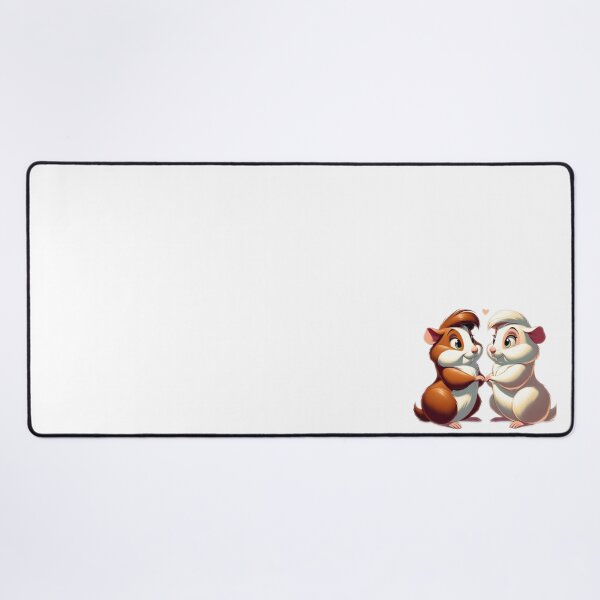 Item preview, Loving Guinea Pigs - Cute Valentine's Day Illustration designed and sold by Veteme.