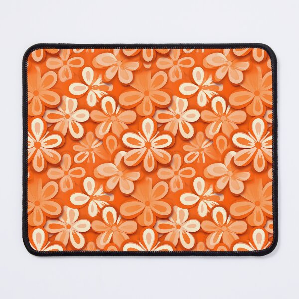 Item preview, Retro Orange Flower Power designed and sold by ldrees895.