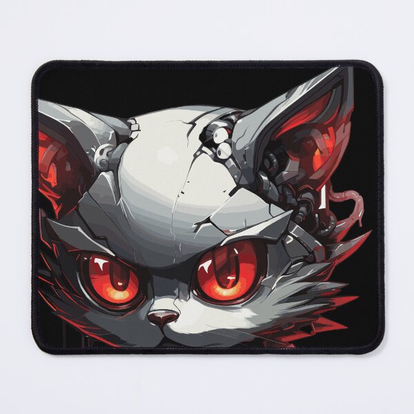 Item preview, Cyberpunk Robot Cat designed and sold by EternalDelight1.