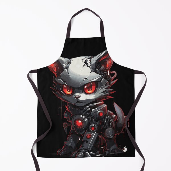 Item preview, Cyberpunk Robot Cat designed and sold by EternalDelight1.