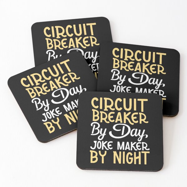 Item preview, Circuit Breaker by Day, Joke Maker by Night Electrician Humor designed and sold by DomTeesHaven.