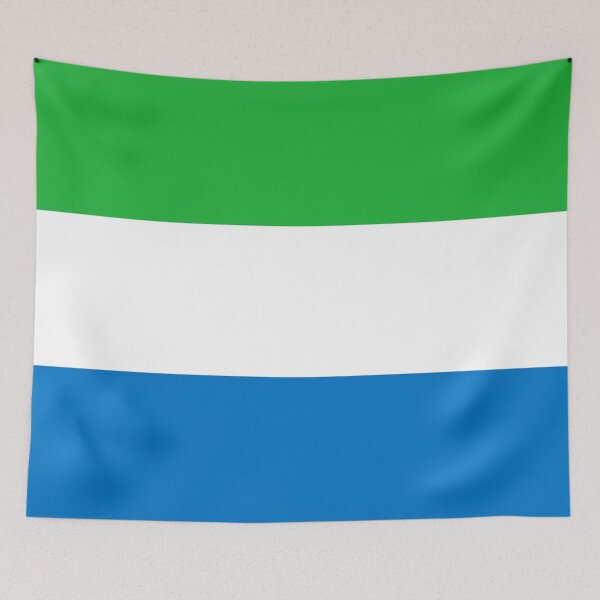 Item preview, National Flag Republic of Sierra Leone, Salone designed and sold by Danler.