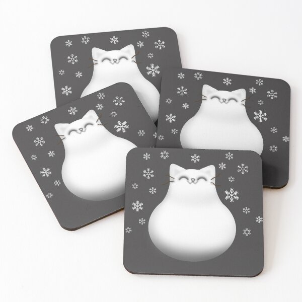 Item preview, SnowCat designed and sold by sadfrogcreates.